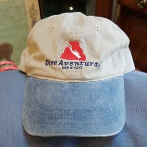 OTTO Beige and Blue Dive Aventura Cap